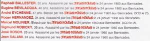 Highlight for Album: Morts aux Barricades  le 24 Janvier 1960